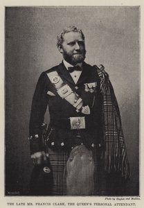 Zesnulý pan Francis Clark, osobní asistent Queens od English Photographer
