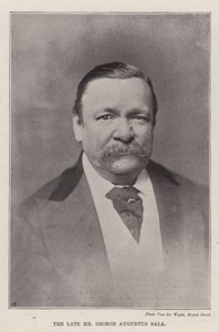 Zesnulý pan George Augustus Sala od English Photographer