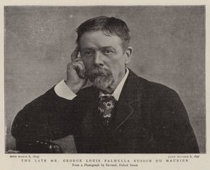 Zesnulý pan George Louis Palmella Busson Du Maurier od English Photographer