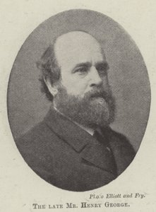 Zesnulý pan Henry George od English Photographer