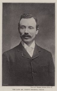 Zesnulý pan Joseph Thomson, FRGS od English Photographer