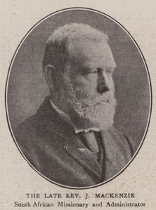 Zesnulý reverend J Mackenzie od English Photographer