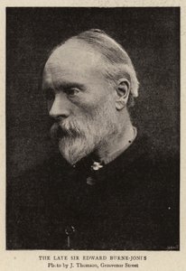 Zesnulý sir Edward Burne-Jonts od English Photographer