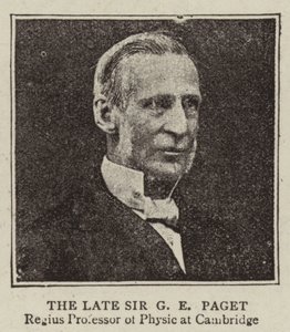 Zesnulý sir G E Paget od English Photographer