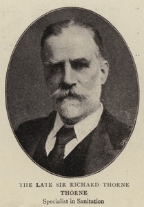 Zesnulý sir Richard Thorne Thorne od English Photographer