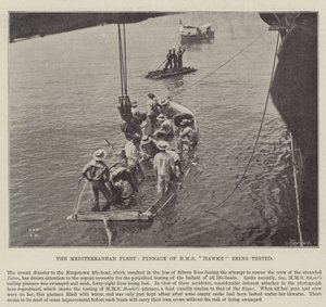 Středomořská flotila, Pinnace z HMS Hawke se testuje od English Photographer
