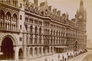 The Midland Grand Hotel, The Midland Railway Station, Euston Road, Londýn od English Photographer