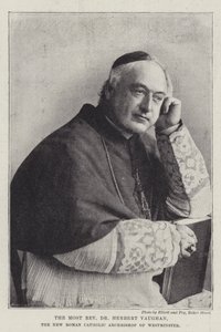 Nejctihodnější Dr Herbert Vaughan, nový římskokatolický arcibiskup z Westminsteru od English Photographer