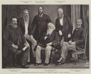 Národní australská konference v Sydney, skupina předsedů vlád od English Photographer
