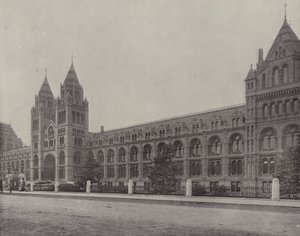 Přírodovědné muzeum (čb fotografie) od English Photographer