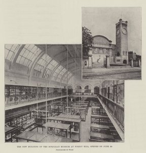 Nová budova Hornimanova muzea na Forest Hill, otevřena 29. června od English Photographer