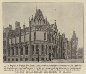 Nová veřejná knihovna a muzeum v Readingu od English Photographer