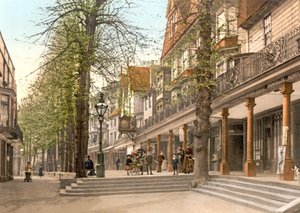 Pantiles v Tunbridge Wells, 1890-1900 od English Photographer