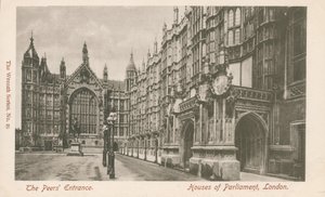 Peers Entrance, Houses of Parliament, Londýn od English Photographer