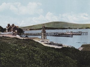 Molo a hodinová věž, Swanage od English Photographer