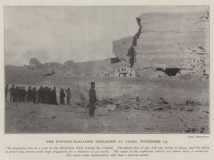 The Powder-Magazine Explosion v Káhiře, 19. listopadu od English Photographer