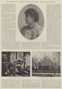 Prezidentské volby ve Spojených státech, major William McKinley od English Photographer