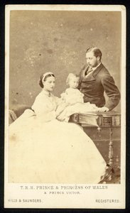 Princ a princezna z Walesu a princ Victor od English Photographer