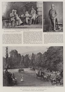 Princ z Walesu v Baden-Badenu