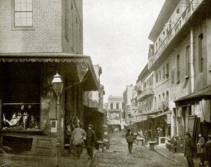 The Provision Market, Chinatown, San Francisco (č/b foto) od English Photographer