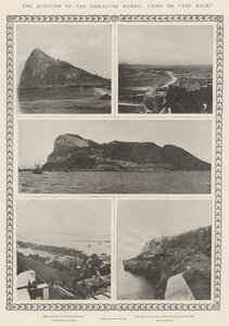 Otázka gibraltarských děl, Pohledy na skálu