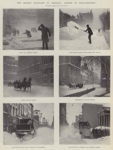 The Recent Blizzard in America, Scény ve Philadelphii