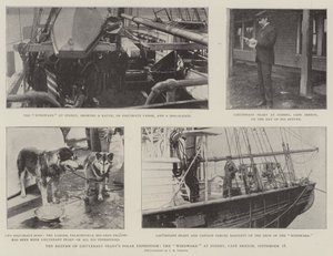 Návrat poručíka Pearyse Polární expedice, Návětrná v Sydney, Cape Breton, 18. září od English Photographer