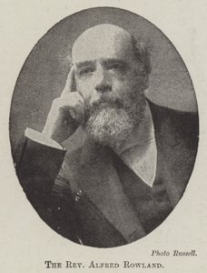 Reverend Alfred Rowland od English Photographer