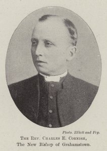 Reverend Charles E Cornish, nový biskup z Grahamstownu od English Photographer