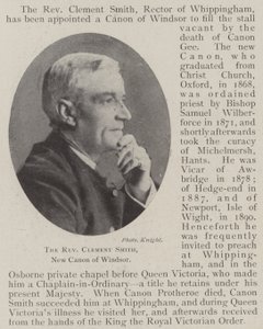 Reverend Clement Smith, nový kanovník z Windsoru od English Photographer