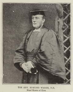 Reverend Edmund Warre, DD od English Photographer