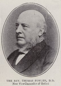 Reverend Thomas Fowler, DD od English Photographer