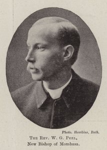 Reverend W G Peel, nový biskup z Mombasy od English Photographer