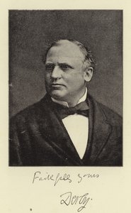 The Right Hon the Earl of Derby, KG od English Photographer