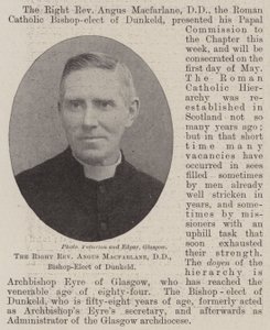 Správný reverend Angus Macfarlane, DD, zvolený biskup z Dunkeldu od English Photographer