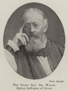 Pravý reverend Dr Walsh, biskup Suffragan z Doveru od English Photographer