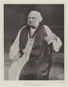 Správný reverend William Stubbs, DD, biskup z Oxfordu od English Photographer