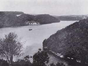 Řeka Fal (černobílá fotografie) od English Photographer