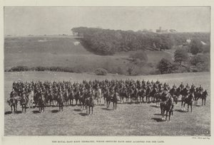 Royal East Kent Yeomanry, jehož služby byly přijaty na mys od English Photographer