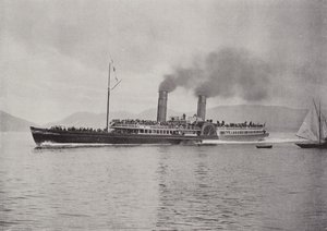 Royal Mail Steamer Columba od English Photographer