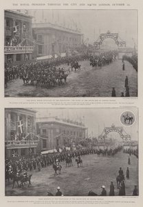 Royal Progress through the City and South London, 25. října