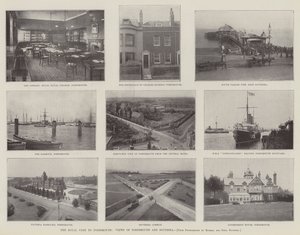 Královská návštěva Portsmouthu, výhledy na Portsmouth a Southsea od English Photographer