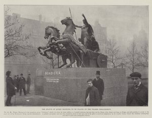 Socha královny Boadicea bude umístěna na nábřeží Temže od English Photographer
