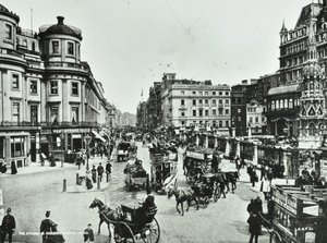 The Strand and Charing Cross, 1897 od English Photographer