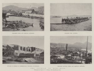 Tajfun v Hong Kongu od English Photographer