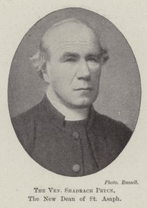 Ctihodný Shadrach Pryce, nový děkan svatého Asafa od English Photographer
