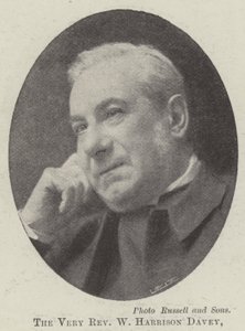 Velmi reverend W Harrison Davey od English Photographer