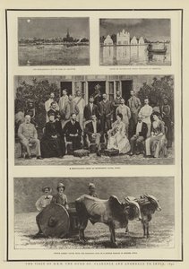 Návštěva HRH vévody z Clarence a Avondale v Indii, 1890 od English Photographer