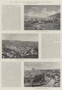 Návštěva německého císaře v Palestině od English Photographer