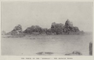 Vrak Moheganu, Manacle Rocks od English Photographer